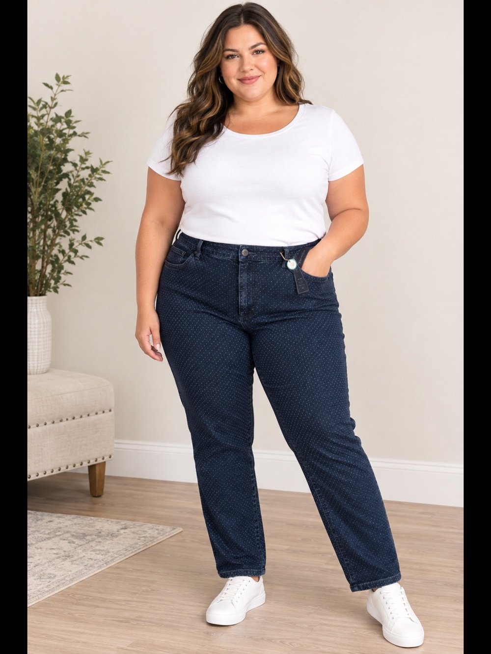 NWT, Charter Club Skinny Jeans, 18